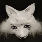 Fox wall mask,Arctic Fox mask Fox costume Halloween mask Fox Wall Art Original