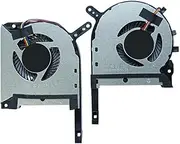 PYDDIN (1 Pair) CPU GPU Cooling Fan Cooler Intended for Asus TUF Gaming (2020) A17 FA706 FA706IU TUF706IU TUF706IU-AS76 FA706IU-XS76 F17 FX706 FX706LI Series Laptop Replacement Fan