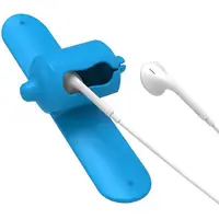 在飛比找PChome24h購物優惠-MOOY Snappy 2.0 耳機捲線器-晴空藍