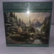 Dogwood Chapel New Puzzle Thomas Kinkade 1000 Piece Jigsaw