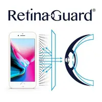 在飛比找樂天市場購物網優惠-RetinaGuard 視網盾│iPhone 8 防藍光保護