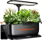 Smartg12 Hydroponics Growing System, 12 Pods Indoor Garden with 36W LED Grow Lig