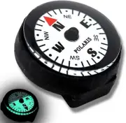 Polaris Waterproof Micro Compass - 2 Models for Watchband or EDC