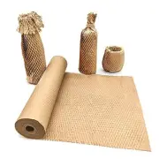 Honeycomb Packing Paper Packing Paper Substitute Alternative 15" x 131' Khaki