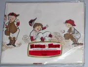 2 RARE NIP Vintage Merry Wink Sleepytime Kids Pillowcases Boys Playing Baseball