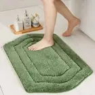 Extra Thick Bath Rugs for Bathroom - Anti-Slip Bath Linen Sets Mats Soft Plus...