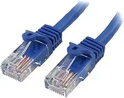 StarTech.com Blue Snagless RJ45 UTP Cat 5e Patch Cable - 10 Feet (RJ45PATCH10)