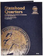 U.S. Statehood Washington Quarters #3: 2006-2009 - Whitman Coin Folder #8112