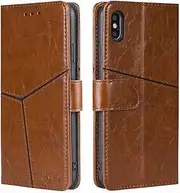 SHOYAO Phone Cover Wallet Folio Case for Google Pixel 6 PRO, Premium PU Leather Slim Fit Cover for Pixel 6 PRO, Horizontal Viewing Stand, Protective Cover, Light Brown
