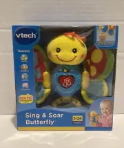 Vtech Sing & Soar Butterfly Light Up Toy New in box