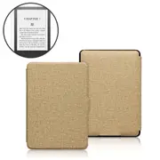 StylePro Package, Kindle Paperwhite case plus screen protector, fabric cover, for Kindle Paperwhite 7", Gold