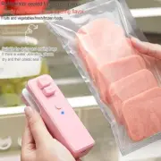 Portable Mini Heat Sealing Machine Plastic Bag Sealer Handheld USB Rechargeable