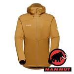 【MAMMUT 長毛象】ULTIMATE VII男防風軟殼連帽外套『獵豹褐』1011-01780 戶外 露營 登山 健行