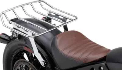 Cobra Chrome Big Ass Detachable Luggage Rack Indian Scout Bobber 18-21