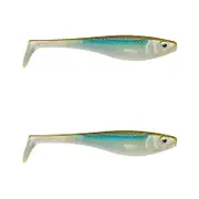 2x Rapala Soft Peto 18cm Paddle Tail Shad Lures - Smelt On The Beach
