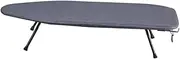 [Generic] Portable Ironing Board Tabletop Ironing Board Heavy Duty Ironing Clothes Stable with Iron Rest Foldable for Travel Apartment
