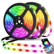 LED Strip Lights Bluetooth Control 5V RGB 2835 USB Flexible Lamp Tape light TV