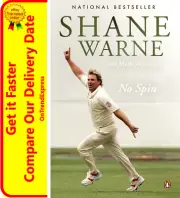 No Spin by Shane Warne with Mark Nicholas The autobiography Cricket Book NEW