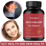 Multi Collagen Gut Restore Supplement, Balance Healthy Gut,Skin,Nails & Joints