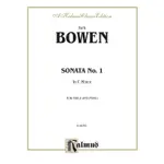 【599免運費】YORK BOWEN : SONATA NO. 1 IN C MINOR VIOLA 00-K04301