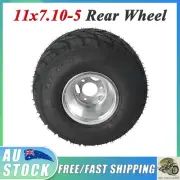 11x7.10-5 5" Rear Wheel Tyre Rim For Go Kart ATV Scooter Drift Trike Racing Cart