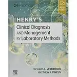 <姆斯>HENRY'S CLINICAL DIAGNOSIS AND MANAGEMENT BY LABORATORY METHODS 24/E MCPHERSON 9780323673204 <華通書坊/姆斯>