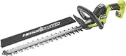 RYOBI 18 V ONE+ Cordless Hedge Trimmer RY18HT50A-0 (Cutting Speed 1350 RPM, Blade Length 50 cm, 24 mm Blade Spacing, Without Battery & Charger in Box), Green
