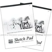 80 sheets SKETCH PAD 9x12 Sketchbook Premium Quality Drawing Art Paper Book C028