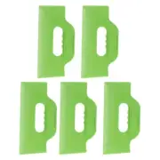 5Pcs Putty Scraper Flexible Plastic Paint Scraper Tool for Spackling Wallpaper