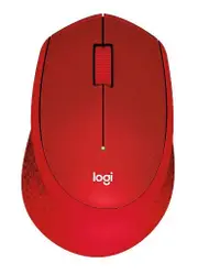 Logitech M331 SILENT PLUS Wireless Mouse RED DPI (Min/Max): 1000 1-Year Limited Hardware Warranty