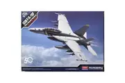 Academy Scale 1/72 USN F/A-18F VFA-2 Bounty Hunters w/Aus Decals Plastic Model Kit (12567)