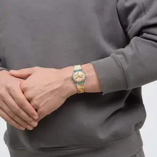 【SWATCH】藝術之旅 美學大師波提切利 維納斯的誕生 藝術錶 烏菲茲美術館聯名手錶 (34mm) 瑞士錶 GZ360