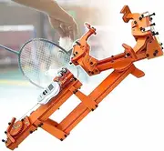 Racket Frame Threading Machine - Badminton Racket Stringing Machine Wire Stretcher Hard Rubber Board - with Digital Display - for DIY Rackets