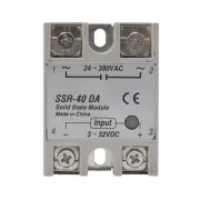 Solid State Relay Module 3-32V DC To 24-380V AC 40A Accessory Assembly