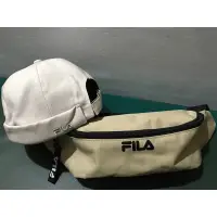 在飛比找蝦皮購物優惠-FILA 水兵帽 帽子 腰包 包包