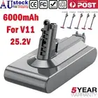 6000mAh Replacement Battery For Dyson V11 Absolute Cordless Vacuum Cleaner 25.2V