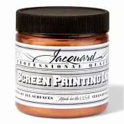 CopperGlow ProPrint - Vibrant Water-Soluble Screen Print Ink in a 4oz Jar for Pr