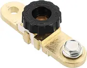 EXAOMBLE 12v Manual Battery Disconnect Quick Release -Off for Trucks Cars High Conductivity Application for Automotive Use