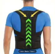 Large Posture Corrector Brace Adjustable Low Upper Back Support 110-125 catties