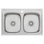 OLIVERI DBL BOWL SINK EE23TU