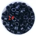 Hair Extension Micro Rings Beads 200 Silicone Lined MicroBeads 5mm x 3mm AD