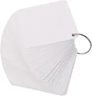 LALAFINA 300sheets Lined Index Cards Blank Paper Cards Flashcards for DIY Memory Ring Study