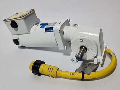 Leeson M1125278.00, 0.25 HP DC Gearmotor, 125 RPM 90V 32 Frame TENV, 14 LB