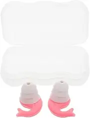 DINHEAROM Silicone Sleep Earplugs Noise Isolation Waterproof Soft for Dormitory Swimming Work Travel