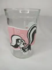 Vintage Pepe Le Pew & Penelope Welch’s Glass Jar Looney Tunes 2 Collector NEW!