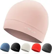 WRELS Winter Running Beanie Hat Thermal Stretchy Skull Caps Lightweight Cycling Sport Hat for Men Women