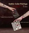 JUDYDOLL codex of roses Palette - Halloween Rose Matte & Shimmer Neutral Smokey