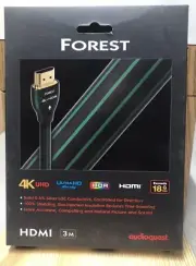 Audioquest Forest HDMI High Speed With Ethernet 3D & 4K Ultra HD Cable Green