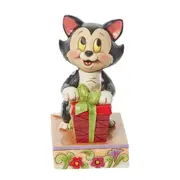 Disney Traditions Figaro The Cat Christmas Personality Pose