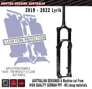 FORK PROTECTION CLEAR WRAP FITS Rockshox Lyrik 29" GLOSS PPF 2017-2022 model